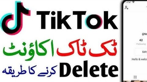 TikTok ID Delete Kaise Kare | TikTok Account Delete Karne Ka Tarika | How to Delete TikTok Account 