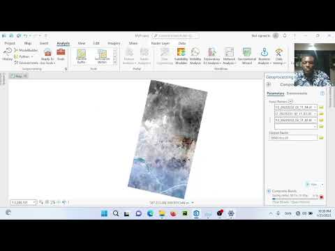 How to Mosaic and perform Band Combination on ArcGIS Pro