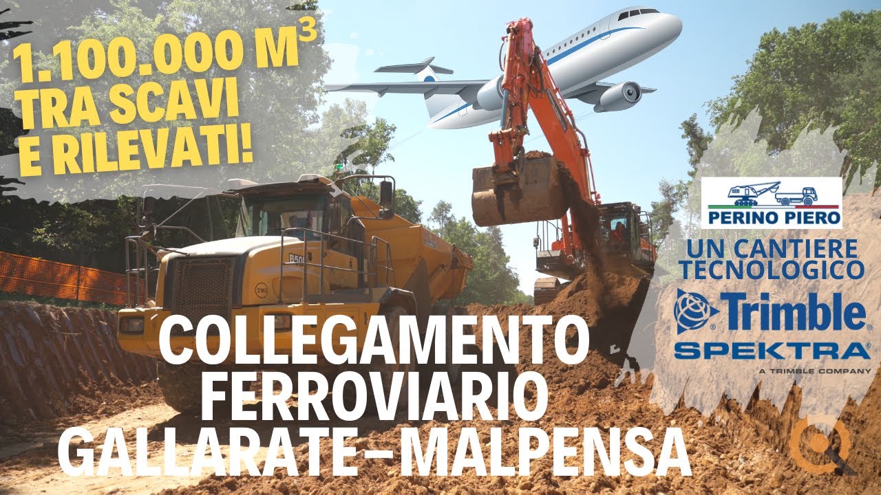 Collegamento ferroviario Gallarate-Malpensa: un cantiere tecnologico