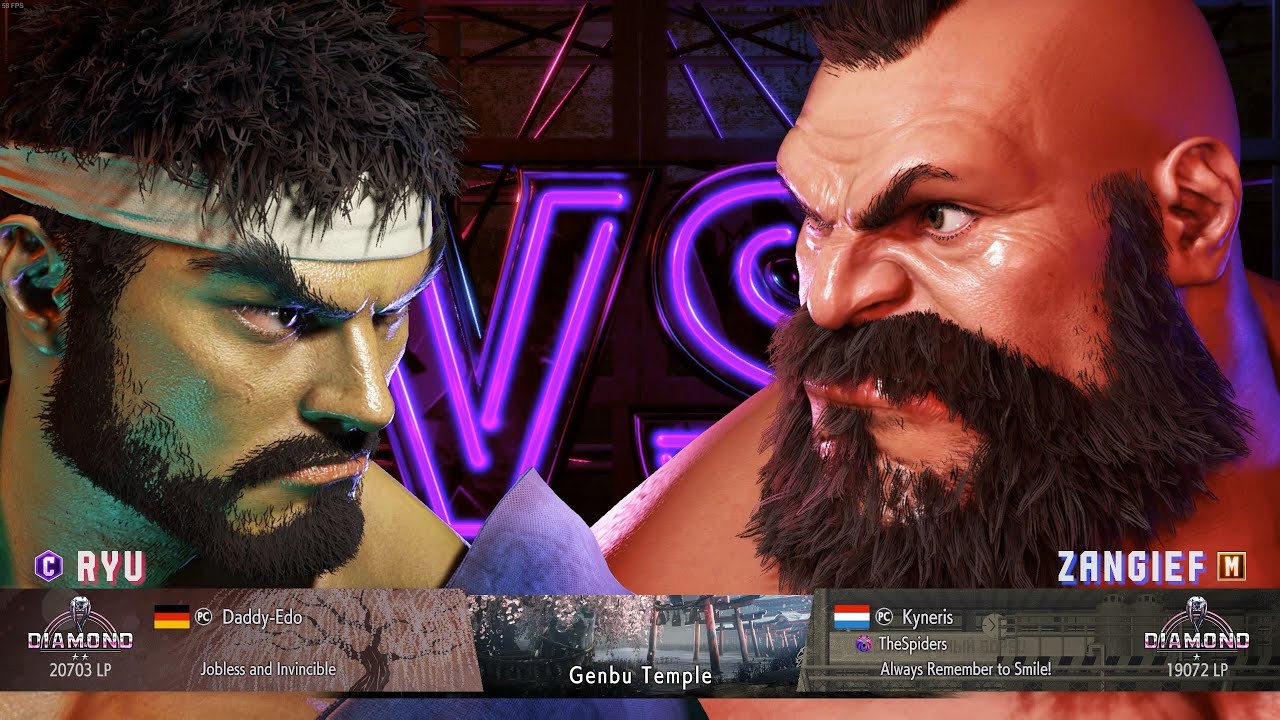 Street Fighter 6 Online Matches #87 - Daddy-Edo (Ryu) vs Kyneris (Meme ...