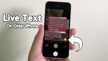 Get Live Text on iPhone 5/5s/6 & Older iPhone
