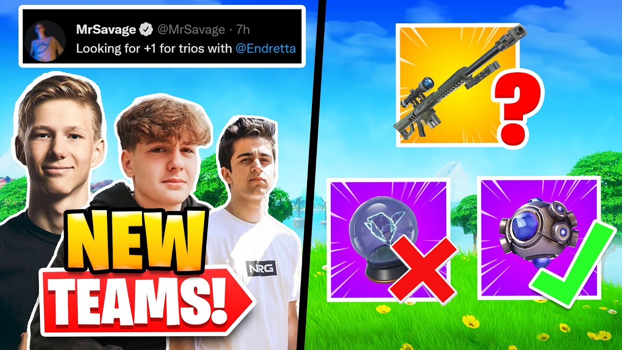 Benjy, Clix and Epikwhale's New Teams Is Season 3 Good? YouTube