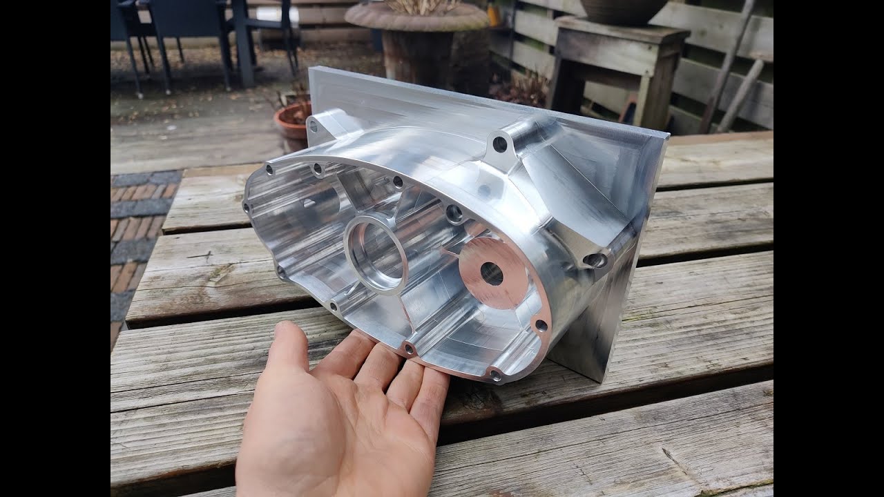 Обработка на станке с ЧПУ 5-скоростного двигателя Zundapp, часть 1