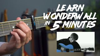 Learn the Wonderwall guitar intro in 5 minutes