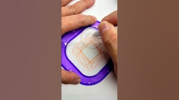 Simple Spirograph design Satisfying Video #spirograph #artwork