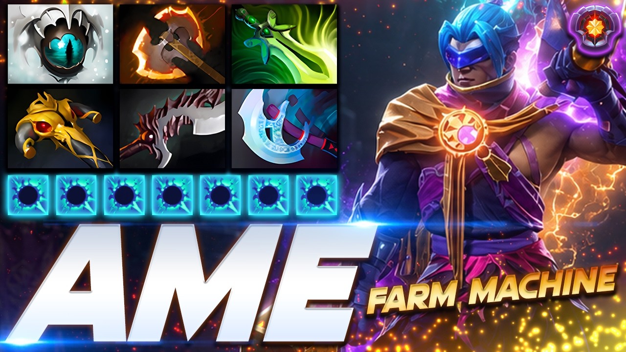 Ame Anti Mage - FARM MACHINE - Dota 2 Pro Gameplay [Watch & Learn]