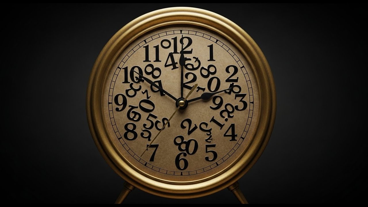 The Clock That Tells the Wrong Time—Perfectly