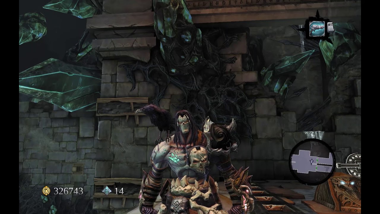 best birb dusk - just me chilling in darksiders 2 with dusk, death's pet crow