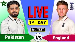 Pakistan vs England Live Match Today | PAK vs ENG 1st Test Live Cricket Score & Commentary