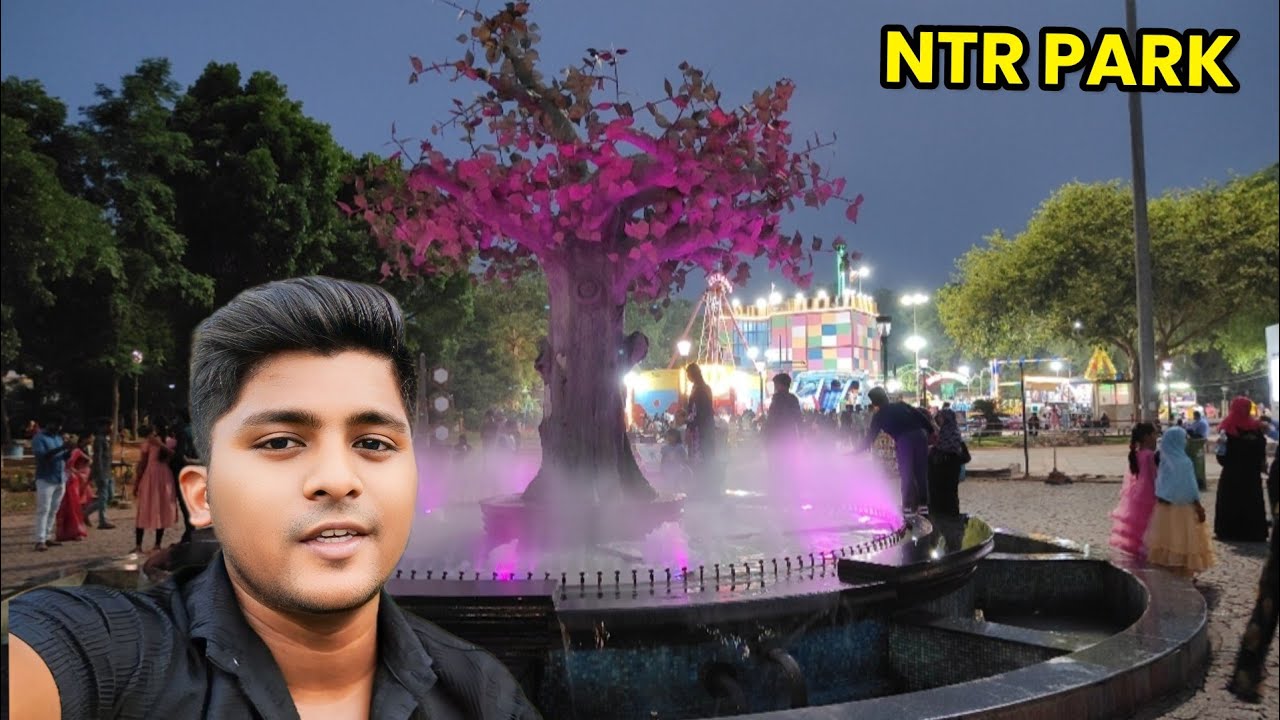 Night View in NTR Garden in  Hyderabad  || Kishor lifestyle vlog