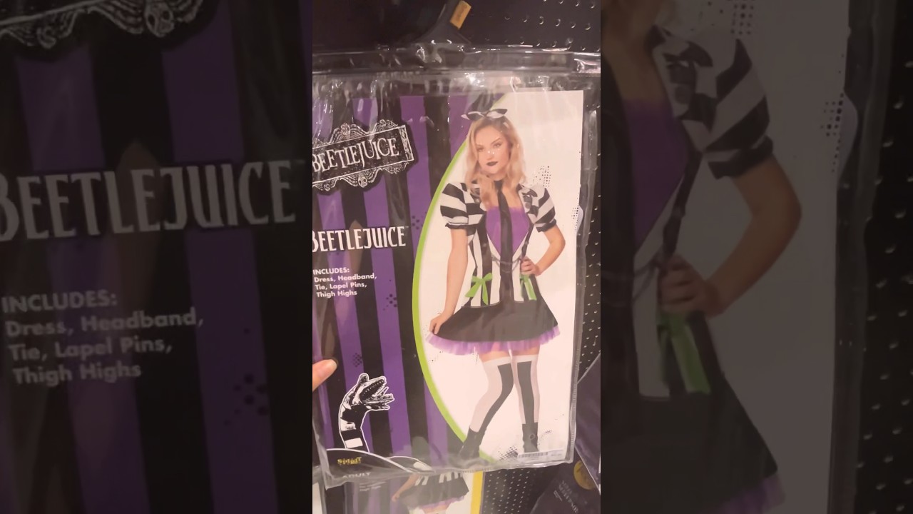 NEW! BEETLEJUICE COSTUMES & ACCESSORIES AT SPIRIT HALLOWEEN🎃👻 