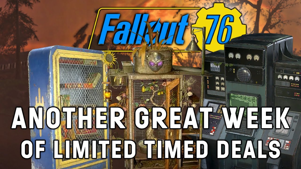 Another Great Week Of Limited Timed Deals In Fallout 76