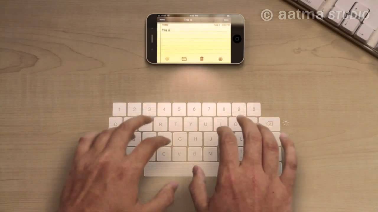 iPhone 6 new  - Laser Keyboard