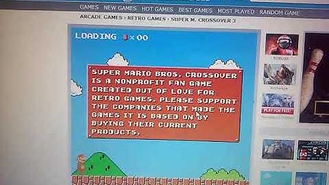 Super Mario Crossover 3 Reupload all cheats