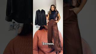 Simple tips on pairing Tops with Pants to look attractive #styleinspo #ootd #reel #trending #fashion