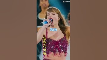 Rank these 5 Taylor Swift songs without knowing what’s next #taylorswift #shorts