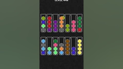 Ball Sort Puzzle   level 449 !!! Mobile Cell Phone Game Walkthrough Android / Apple