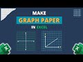 Excel Graph Paper Tutorial for Professional Visuals 📊