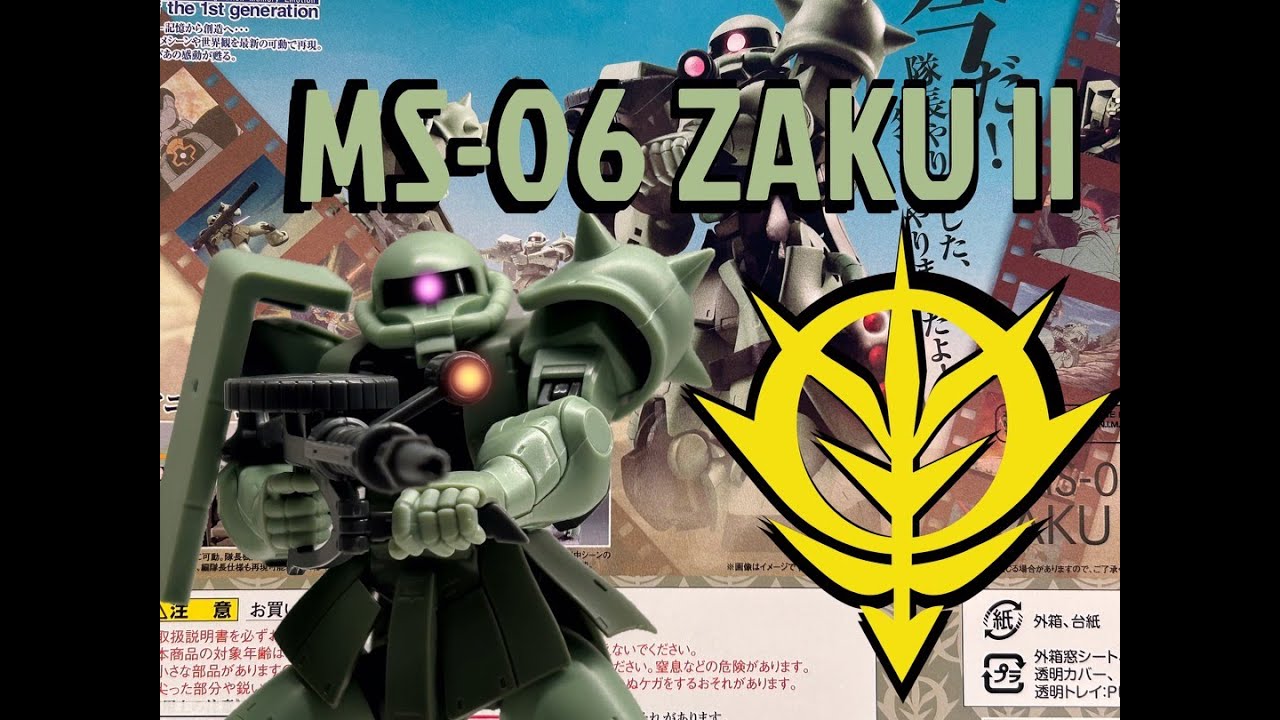 Tamashii Nations ROBOT SPIRITS - Zaku II MS-06S Char Aznable - Mobile Suit Gundam, A.N.I.M.E.