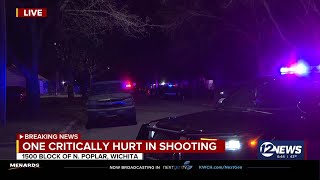 1 critical following shooting in NE Wichita