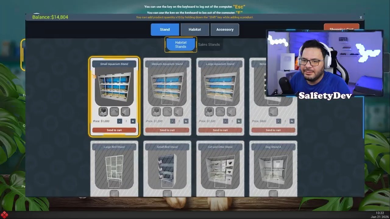 اول يوم في متجر الحيوانات الاليفة 🐾 #1