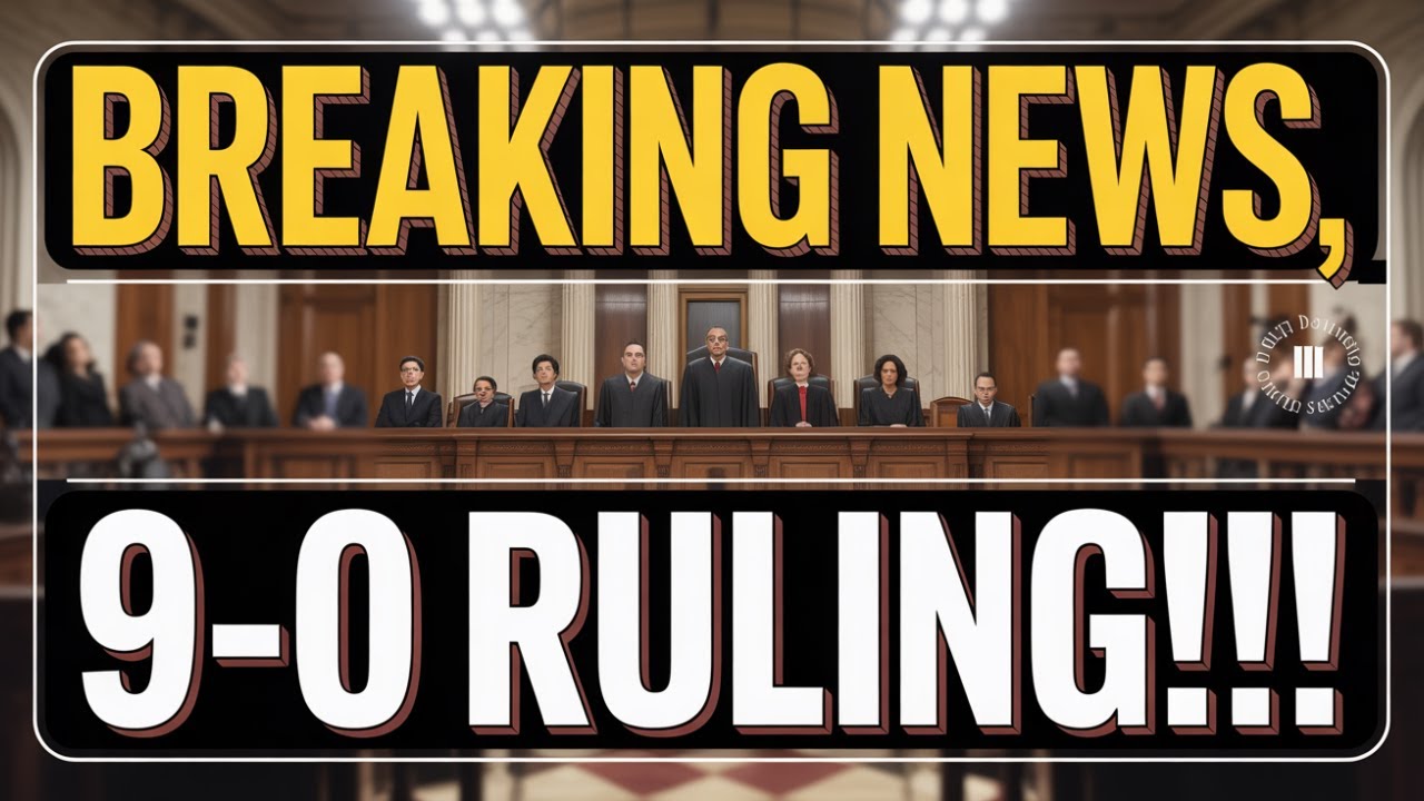 Беспрецедентный консенсус Верховного суда: решение 9–0 переопределяет конституционные границы!