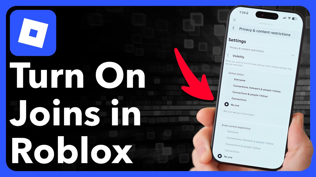 How To Turn On Joins In Roblox - YouTube