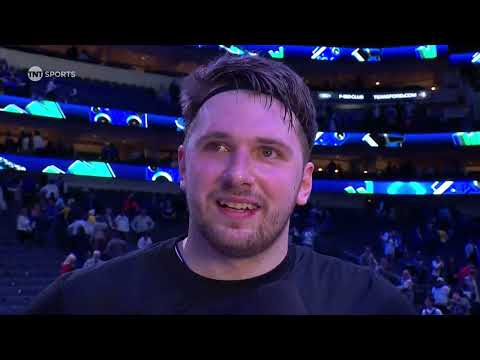 Luka Doncic talks playing against LeBron & the Lakers, Postgame Interview 🎤