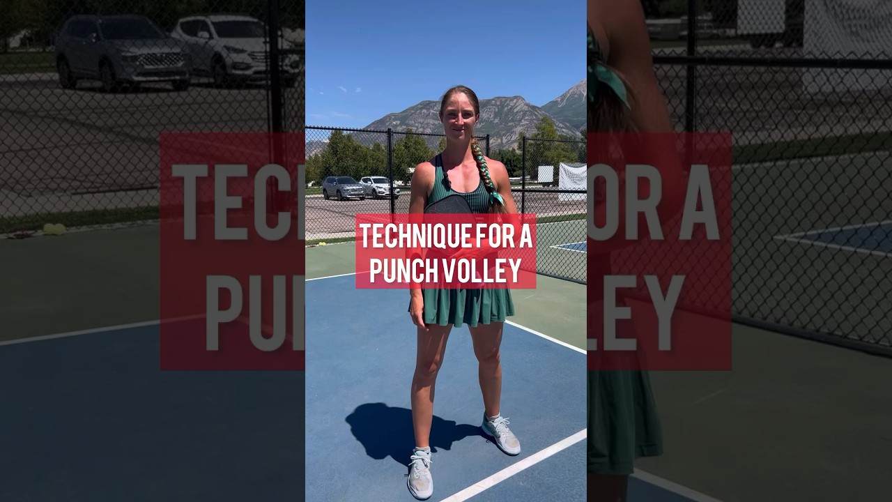 Knock Out Your Opponent With This Punch Volley Pickleball Technique