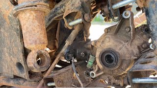 Honda 450 Foreman all time 4x4 conversion