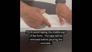 How to bend Modern Moulding cantilever forms.