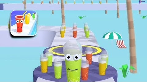 Juice Run Max Level - All Levels Gameplay (iOS & Android) Walkthrough part 37