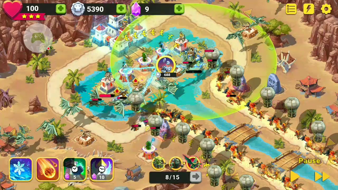 Toy Defense 3 Gameplay Sands of the Damned 5 YouTube