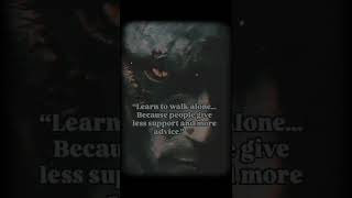 “Walk Alone in Silence… That’s Where Real Strength Begins 🖤 | Dark Motivation USA” |