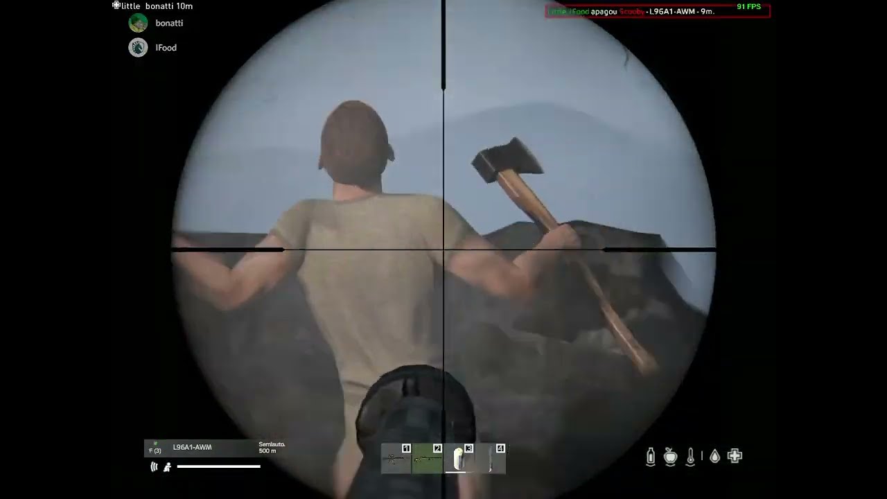 DayZ. FUI AJUSTAR O ZEROING E ISSO ACONTECEU...