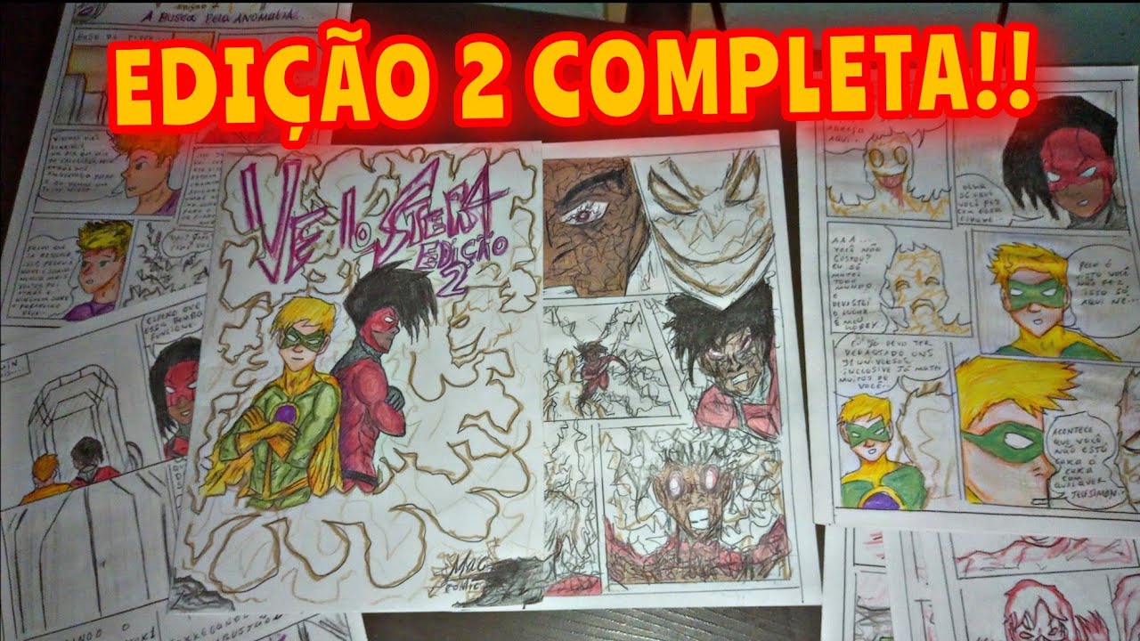 A EDIÇÃO 2 De VELOSTER 4 COMPLETA!! [HISTÓRIA em QUADRINHOS Amadora]