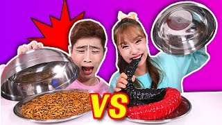 [Real vs  Jelly]和薑一一起 軟糖食物vs真的食物 Gummy food or Real food 隨機抽遊戲服不服由你！-基尼