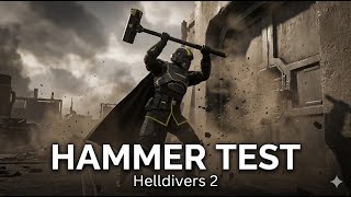 Breaching Hammer Test in Helldivers 2 #helldivers2