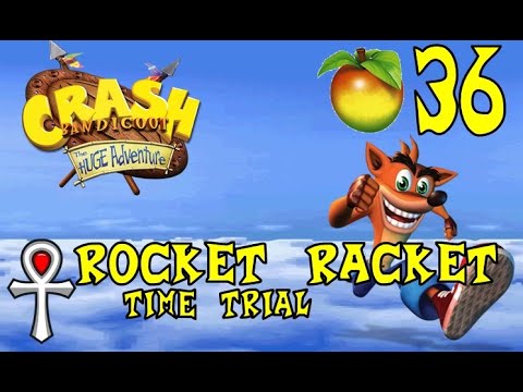 Crash Bandicoot: The Huge Adventure - Wumpa 36: Rocket Racket (Time ...