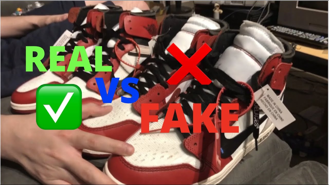 fake jordan 1 off white chicago