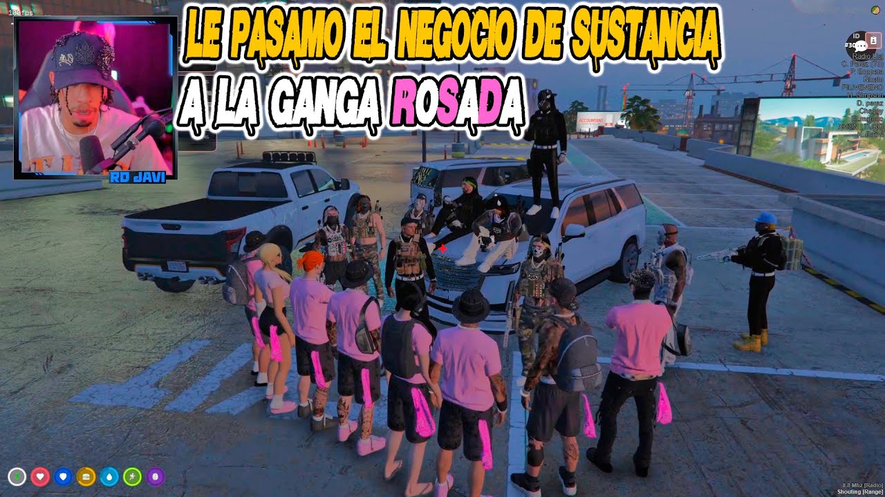 RDJavi: Nuevo Integrante 0880 el Vampii  Le Pasamo el Negocio de Sustancia a La Ganga Rosada