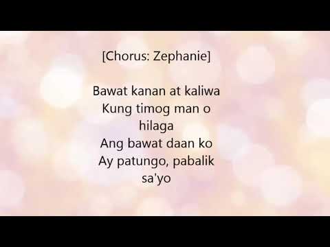 Zephanie Dimaranan and Ebe Dancel - Bawat Daan (Lyrics)