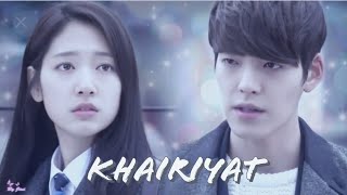 Khairiyat | Choi Young Do X Cha Eun Sang | The Heirs | Korean hindi mix