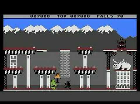 Atari XL/XE - A bug in Bruce Lee - Hiscored ;P