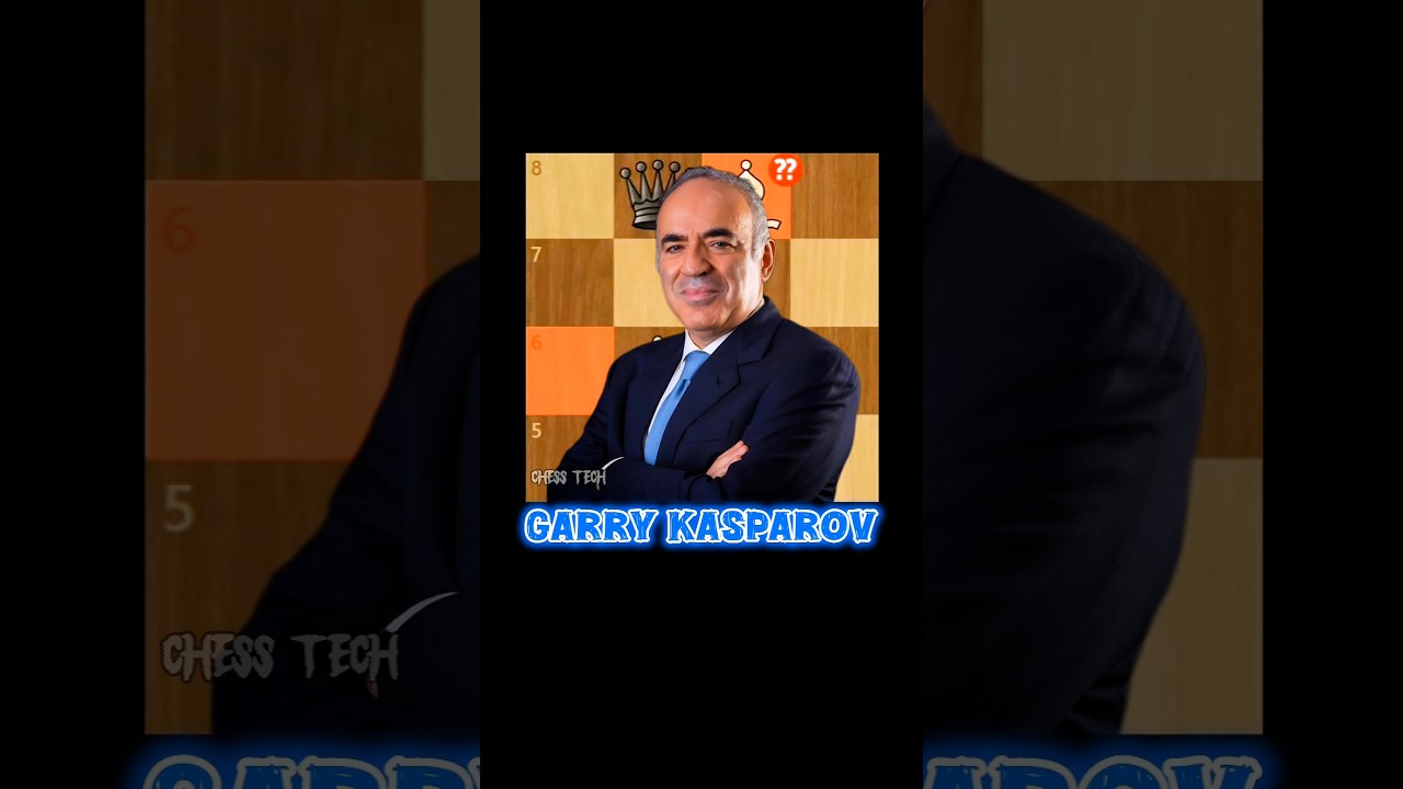 Kasparov’s Ruthless Sacrifice Combo🔥♟️