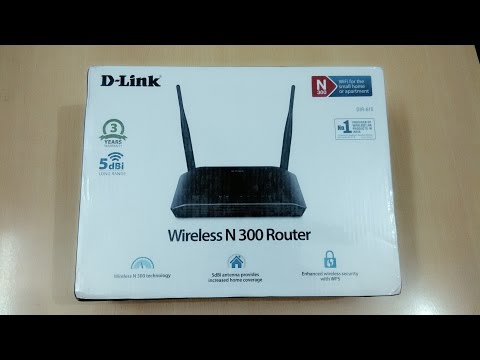 D-LINK DIR-615 Wireless N Home Router | UNBOXING | REVIEW