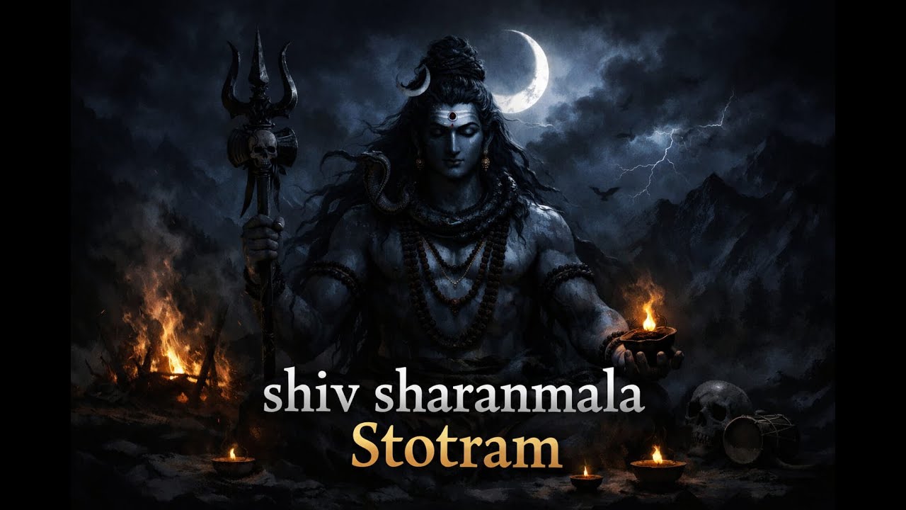 Shiv Sharanmala Stotram 🔱 Powerful Shiva Dhun | Deep Meditation | Mahadev Energy