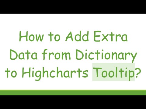How to Add Extra Data from Dictionary to Highcharts Tooltip?
