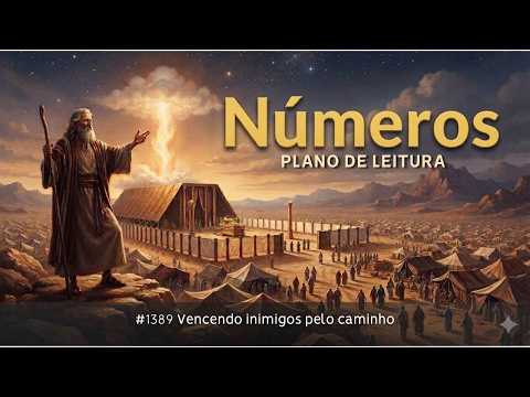 #1389 Overcoming Enemies Along the Way I Spiritual Diary I Numbers Reading Plan I Jarles Pereira