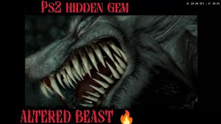 Ps 2 hidden gem 💎 altered beast gameplay walkthrough 